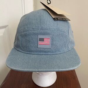 Nike Dri Fit USA Fly Cap Denim Adult Size M/L Unisex FZ6304-493  Flag Patch